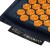 Коврик акупунктурный с подушкой 4FIZJO Eco Mat Аппликатор Кузнецова 68 x 42 см 4FJ0229 Navy Blue/Orange
