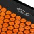 Килимок акупунктурний з валиком 4FIZJO Classic Mat Аплікатор Кузнєцова 4FJ0042 Black/Orange