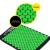 Коврик акупунктурный с валиком Cornix Classic Mat Аппликатор Кузнецова XR-0110 Black/Green