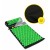 Килимок акупунктурний з валиком Cornix Classic Mat Аплікатор Кузнєцова XR-0110 Black/Green