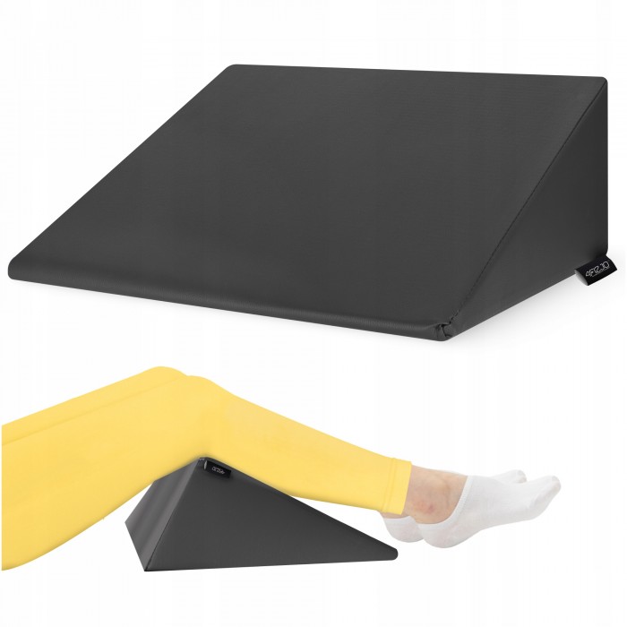 Клин для реабілітації та масажу 4FIZJO 40 x 50 x 20 см Black (P-5905973403047)
