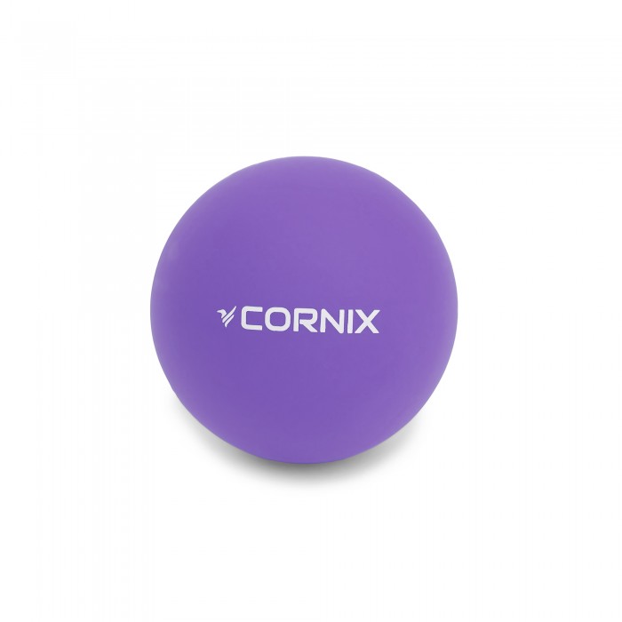 Массажный мяч Cornix Lacrosse Ball 6.3 см XR-0119 Purple