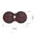 Массажный набор Cornix (Ball 8 см, Duoball 8 х 16 см и Foam Roller 30 х 15 см) XR-0080
