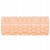 Масажний ролик (валик, роллер) Springos 33 x 14 см FR0021 Light Orange