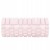 Массажный ролик (валик, роллер) Springos 33 x 14 см FR0022 Light Pink