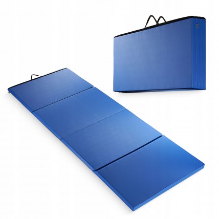 Мат гимнастический складной 4FIZJO XL 240 x 120 x 5 см Blue (P-5907739319715)