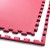 Мат-пазл (ласточкин хвіст) 4FIZJO Mat Puzzle EVA 100 x 100 x 2 cм 4FJ0168 Black/Red