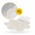 Лента (тейп) для пальцев 4FIZJO Sport Tape 3.8 см x 9.1 м жесткая White (P-5905973400831)