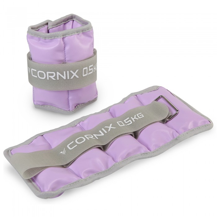 Утяжелители-манжеты для ног и рук Cornix 2 x 0.5 кг XR-0395 Утяжелители-манжеты для ног и рук Cornix 2 x 0.5 кг XR-0395