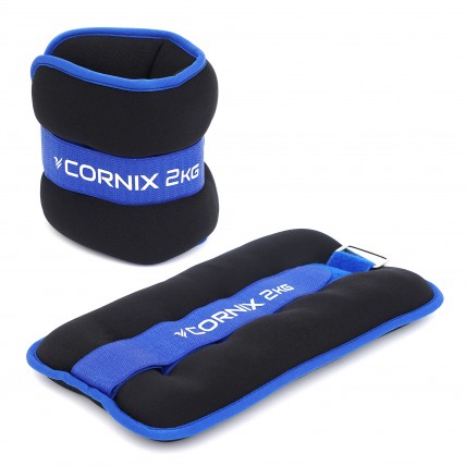 Утяжелители-манжеты для ног и рук Cornix 2 x 2 кг XR-0174