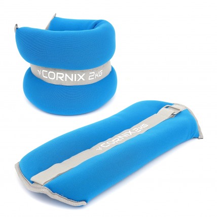 Утяжелители-манжеты для ног и рук Cornix 2 x 2 кг XR-0177