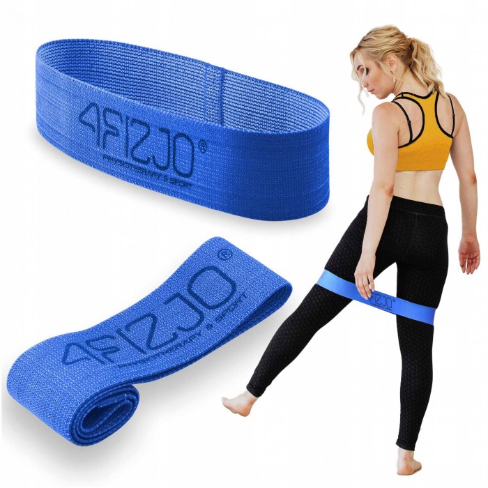 Резинка для фітнесу та спорту із тканини 4FIZJO Flex Band 11-15 кг 4FJ0129
