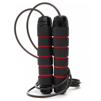 Скакалка швидкісна для кросфіту Cornix Speed Rope Classic XR-0150 Black/Red