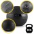 Слембол (медичний м'яч) для кросфіту 4FIZJO Slam Ball 3 кг Black (P-5907739315410)