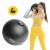 Слембол (медичний м'яч) для кросфіту 4FIZJO Slam Ball 3 кг Black (P-5907739315410)