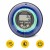 Тренажер для кисті та зап'ятстя 4FIZJO Power Ball гіроскопічний Blue/Yellow (P-5905973402224)
