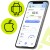 Ваги підлогові аналітичні Actiget до 180 кг ACT0178 Black