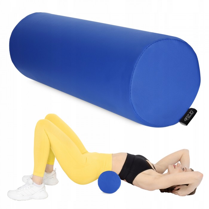 Валик для реабілітації та масажу 4FIZJO 60 x 20 см Blue (P-5905973402989)