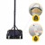 Баскетбольна стійка Falcon Junior 1.6-2.1 м мобільна BASKET02 (P-5905973400671)