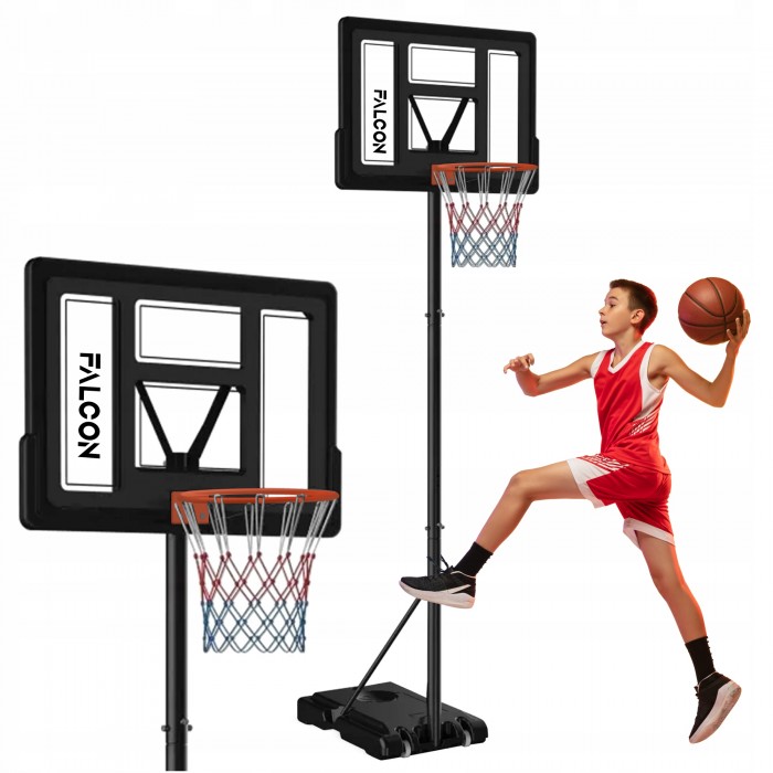 Баскетбольна стійка Falcon Junior-2 1.6-2.1 м мобільна (P-5905973405348)