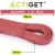 Еспандер-петля Actiget Power Band 2-25 кг (резина для фітнесу та спорту) набір 3 шт ACT0047
