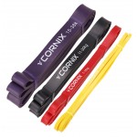 Еспандер-петля Cornix Power Band 2-38 кг (резина для фітнесу та спорту) набір 4 шт XR-0087