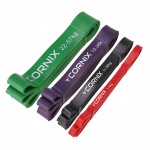 Еспандер-петля Cornix Power Band 7-57 кг (резина для фітнесу та спорту) набір 4 шт XR-0088