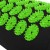 Килимок акупунктурний з валиком SportVida Аплікатор Кузнєцова 130 x 50 см SV-HK0353 Black/Green
