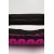 Коврик акупунктурный с валиком SportVida Аппликатор Кузнецова 66 x 40 см SV-HK0352 Black/Pink