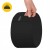 Подушка для йоги та медитації 4FIZJO Zafu кругла 32 x 20 см Black (P-5907739315540)