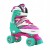 Роликовые коньки (квады) SportVida SV-LG0039 Size 31-34 Pink/Green