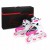 Роликовые коньки SportVida 4 в 1 SV-LG0032 Size 35-38 White/Pink/Blue