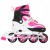 Роликовые коньки SportVida SV-LG0043 Size 35-38 White/Pink