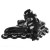Роликовые коньки SportVida 4 в 1 SV-LG0065 Size 39-42 Black/Grey