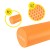 Масажний ролик Cornix EVA+ 60 x 15 см (валик, роллер) XR-0307 Orange