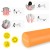 Масажний ролик Cornix EVA+ 60 x 15 см (валик, роллер) XR-0307 Orange