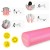 Масажний ролик Cornix EVA+ 60 x 15 см (валик, роллер) XR-0308 Pink