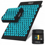 Килимок акупунктурний з подушкою 4FIZJO Ergo Mat Аплікатор Кузнєцова Black/Blue (P-5907739313911)