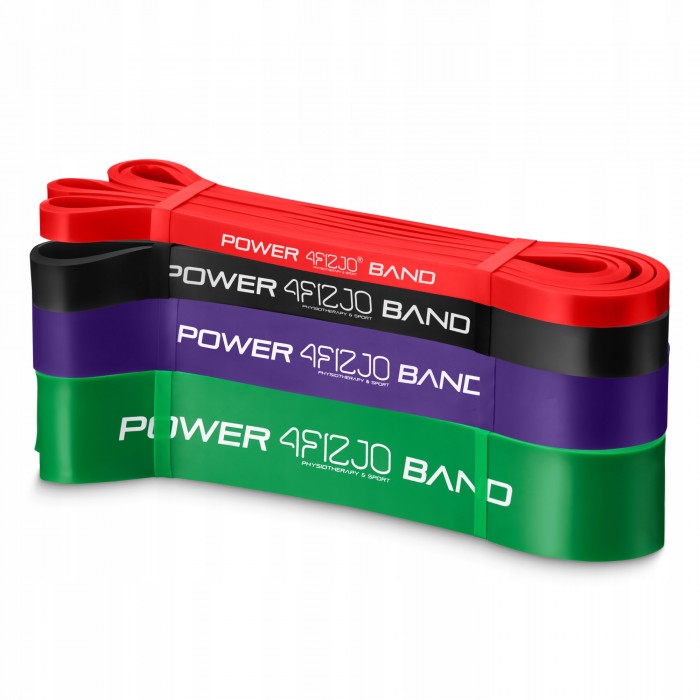 Еспандер-петля 4FIZJO Power Band 6-36 кг резина для фітнесу і спорту, набір 4 шт Mix (P-5907222931844) Еспандер-петля 4FIZJO Power Band 6-36 кг резина для фітнесу і спорту, набір 4 шт Mix (P-5907222931844)