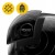 Балансувальна платформа 4FIZJO Bosu Ball 60 см Black (P-5905973402446)