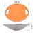 Балансировочная платформа (полусфера) Cornix Bosu Ball 58 см с эспандерами XR-0457 Blue