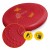 Балансировочная подушка-диск 4FIZJO PRO+ 33 см сенсомоторная, массажная Red (P-5907739314451)