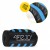 Бинти для зап'ясть (кистьові бинти) 4FIZJO Wrist Wraps Black/Blue (P-5907739317445)