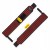 Бинти для зап'ясть (кистьові бинти) 4FIZJO Wrist Wraps Black/Red (P-5907739313003)