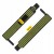 Бинты для запястий (кистевые бинты) 4FIZJO Wrist Wraps Black/Yellow (P-5907739311061)