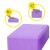 Блок для йоги Cornix EVA 22.8 x 15.2 x 7.6 см XR-0101 Purple