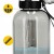 Бутылка для воды спортивная 4FIZJO 2000 мл Grey (P-5905973403825)