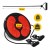 Диск здоров'я для талії 4FIZJO Mini Twister з еспандерами Black/Red (P-5905973402132)