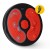 Диск здоров'я для талії 4FIZJO Mini Twister з еспандерами Black/Red (P-5905973402132)
