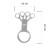Еспандер для пальців та зап'ястя Cornix Finger Gripper 3 кг XR-0222